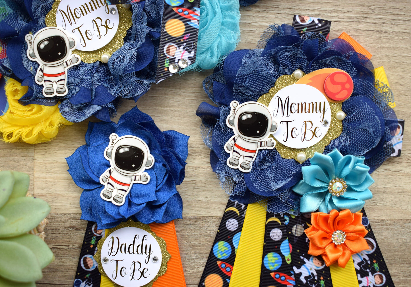 Planets and Space Baby Shower, Space Maternity Sash, Out of Space Mommy To Be, Planets Rocket Daddy To Be, Baby Shower Gift, Gender Reveal - Celebrations By Cris