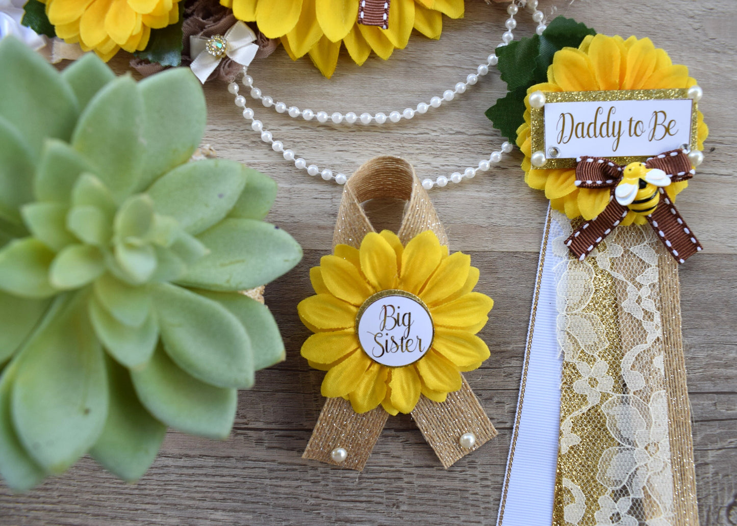 Rustic Bee Sunflower Baby Shower, Bumble Bee Mommy To Bee, Sunflower Daddy To Bee, Gender Reveal Baby Shower, Bumble Bee & Sunflower Theme - Celebrations By Cris