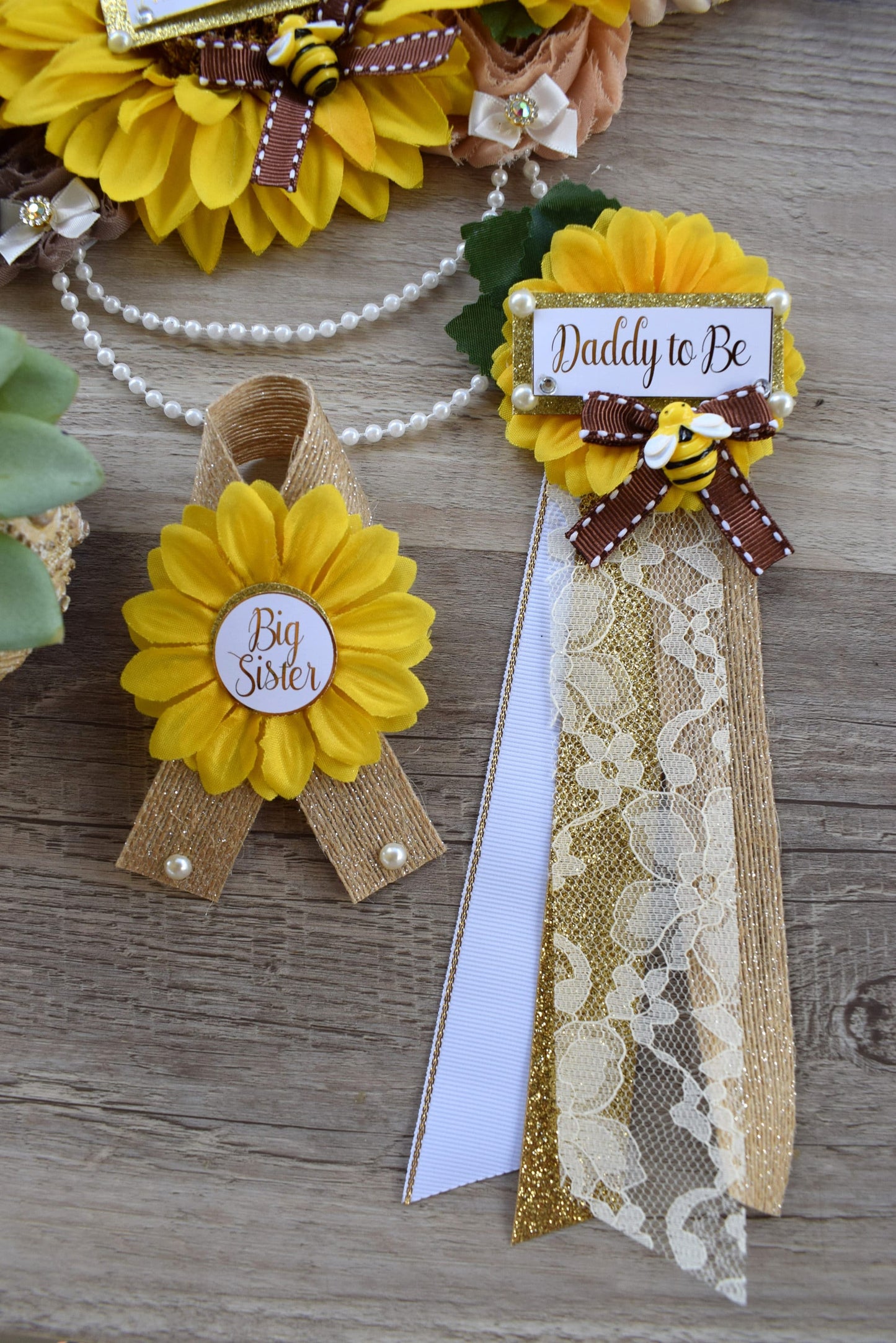 Rustic Bee Sunflower Baby Shower, Bumble Bee Mommy To Bee, Sunflower Daddy To Bee, Gender Reveal Baby Shower, Bumble Bee & Sunflower Theme - Celebrations By Cris