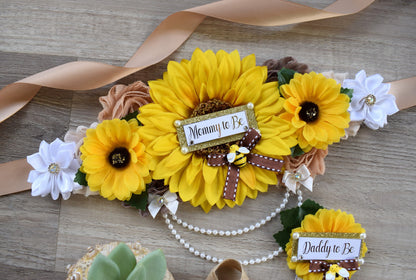 Rustic Bee Sunflower Baby Shower, Bumble Bee Mommy To Bee, Sunflower Daddy To Bee, Gender Reveal Baby Shower, Bumble Bee & Sunflower Theme - Celebrations By Cris