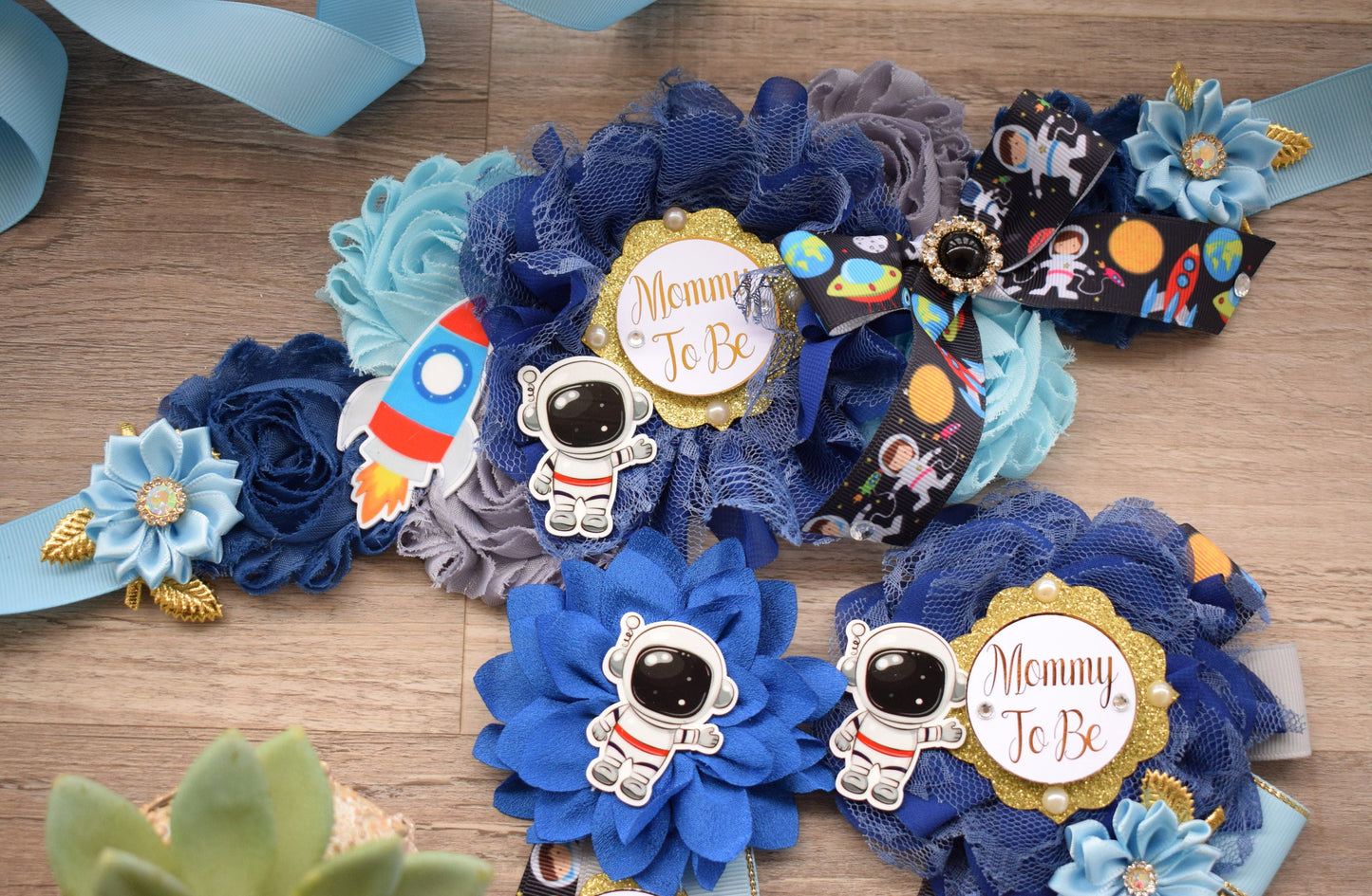 Boy Planet Space Baby Shower, Space Maternity Sash, Out of Space Mommy To Be, Planets Rocket Daddy To Be, Baby Shower Gift, Boy Baby Shower - Celebrations By Cris