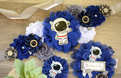 Boy Astronaut Space Baby Shower, Planets Maternity Sash, Out of Space Mommy To Be, Astronaut Rocket Daddy To Be, Baby Shower Gift, Spaceman - Celebrations By Cris