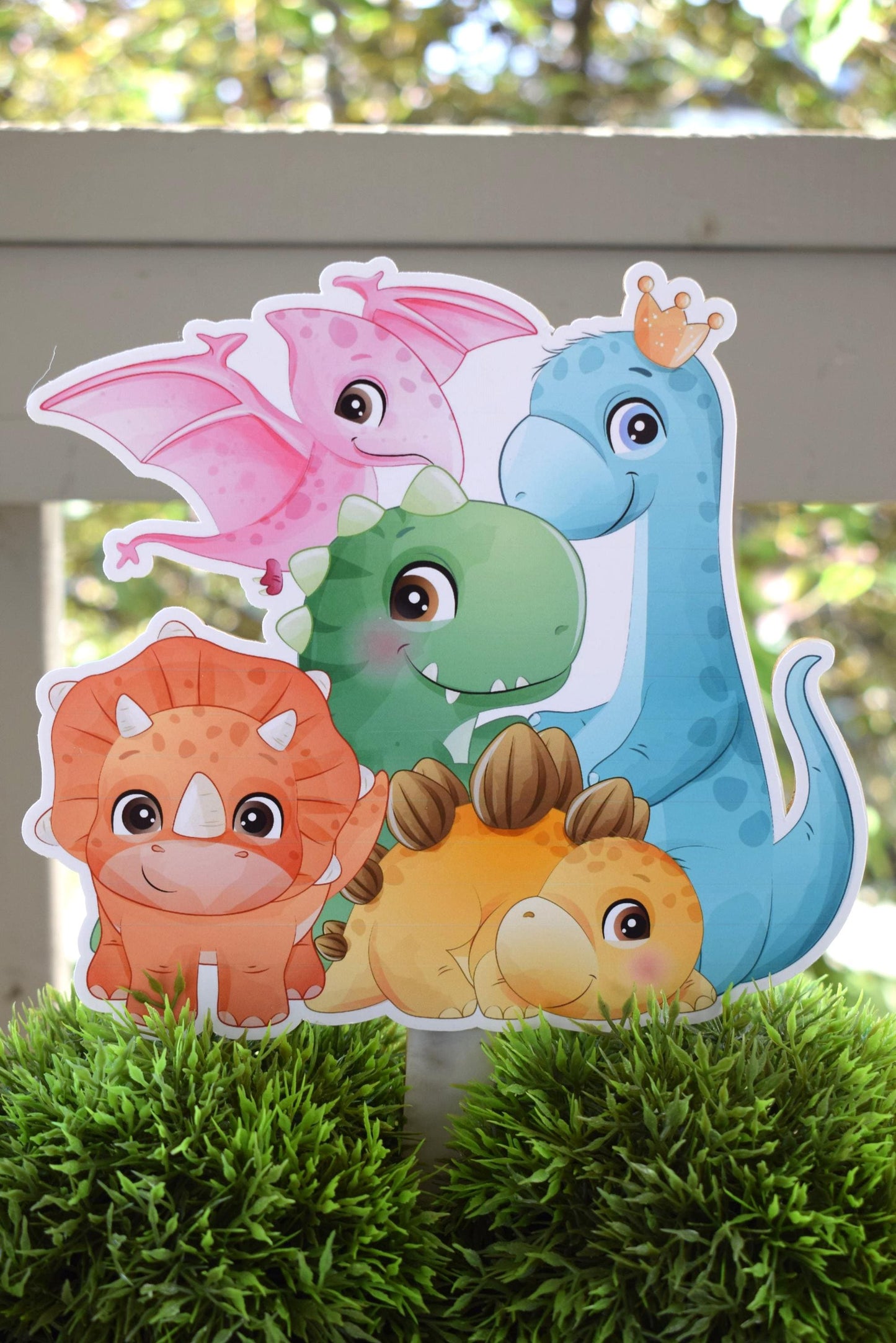 Girl Baby Dinosaur Topper Cake Baby Shower, Neutral Dinosaur Egg Centerpieces Decorations, Boy Or Girl Room Nursery Decor, New Mom Gifts