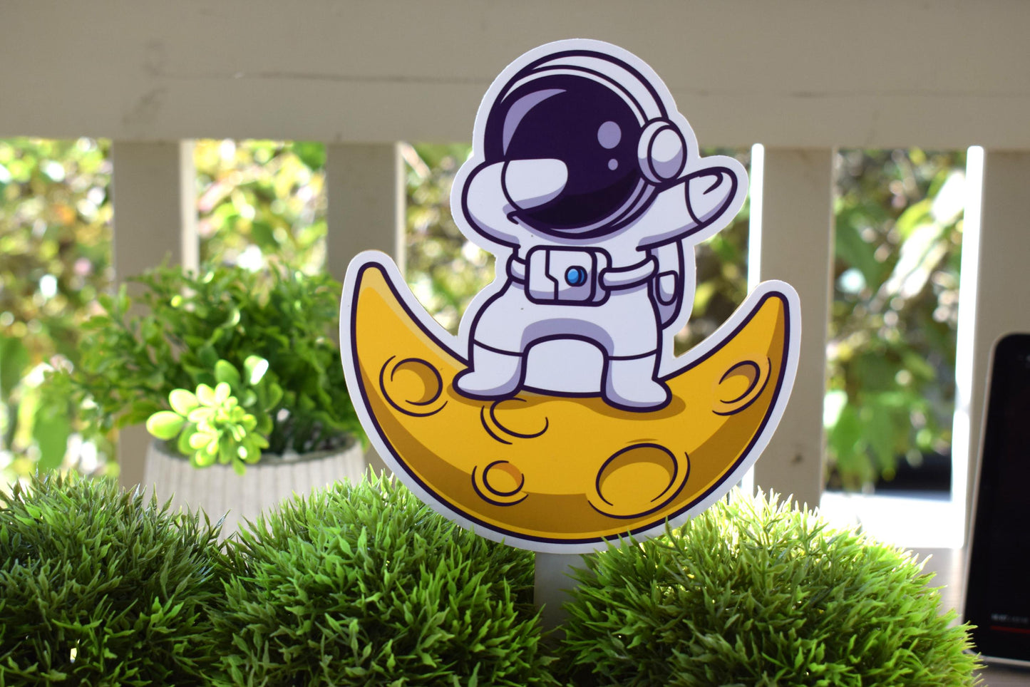 Space Astronaut Topper Cake Baby Shower, Planet Space Astronaut Centerpieces Decorations, Room Decor, Mom Gift, CelebrationsByCris