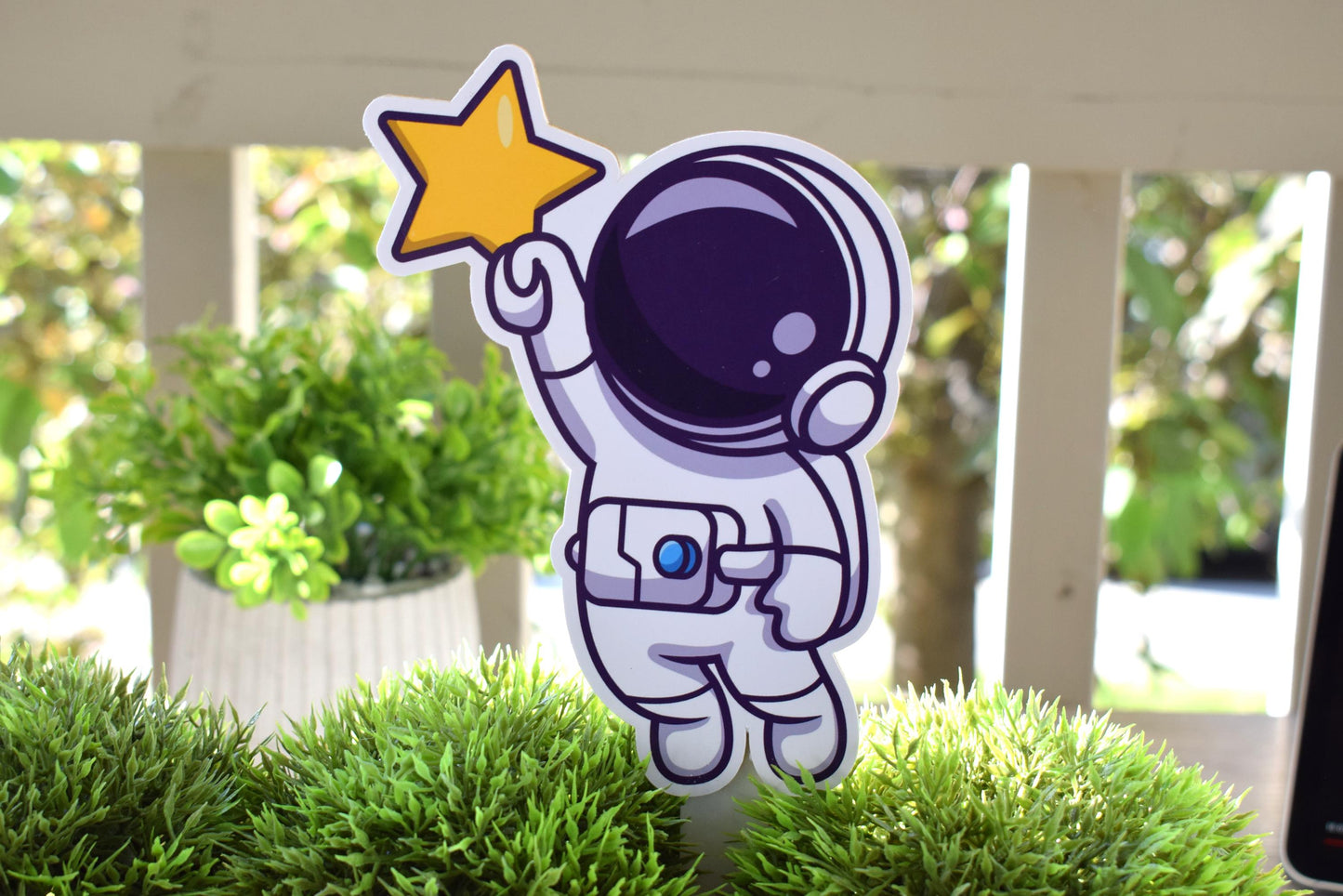 Space Astronaut Topper Cake Baby Shower, Planet Space Astronaut Centerpieces Decorations, Room Decor, Mom Gift, CelebrationsByCris