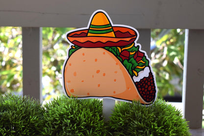 Taco Bout Cake Topper, Taco Baby Shower Party, Mexican Fiesta Baby Shower Centerpieces Decorations, Room Decor, Mom Gifts - S00015