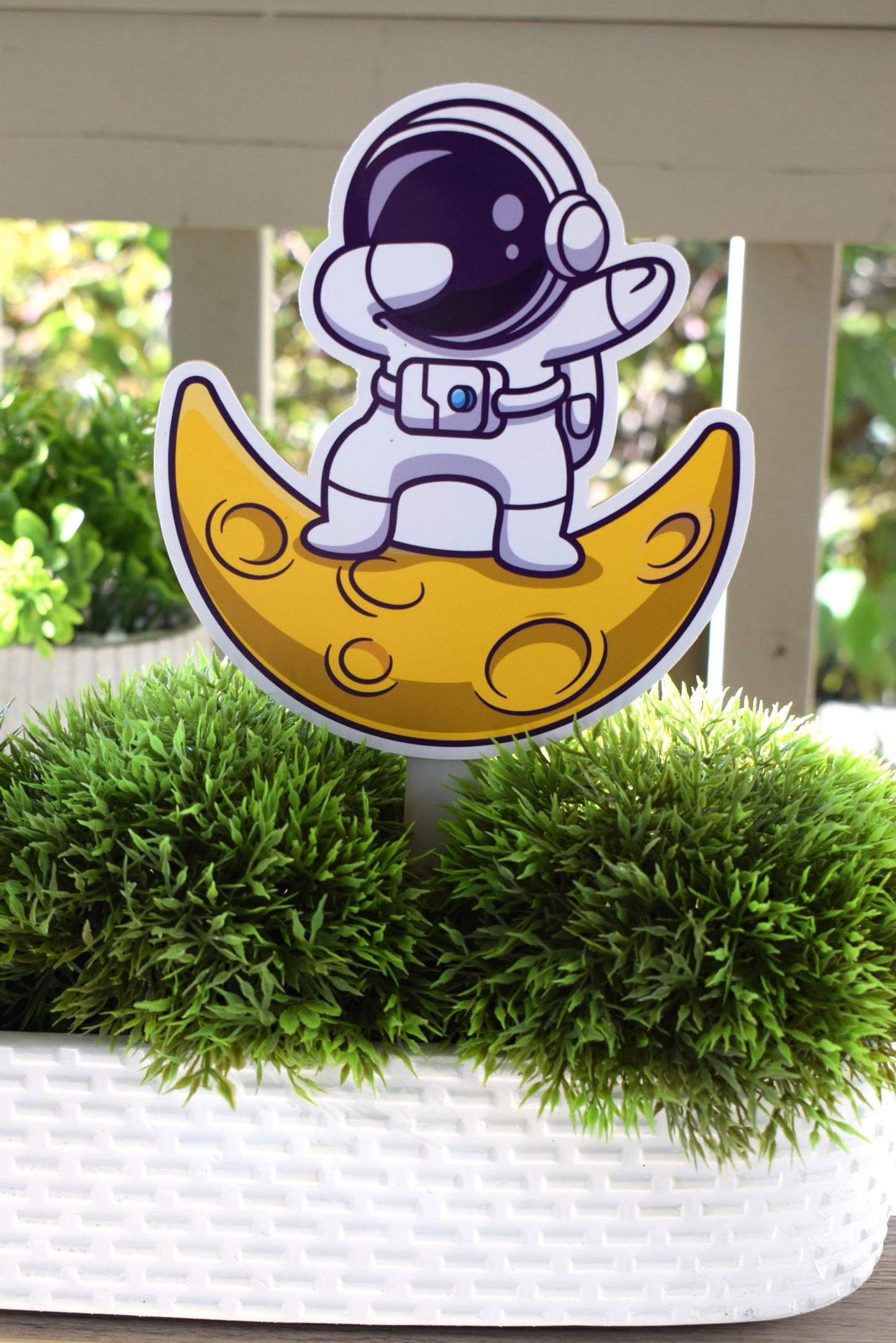 Space Astronaut Topper Cake Baby Shower, Planet Space Astronaut Centerpieces Decorations, Room Decor, Mom Gift, CelebrationsByCris