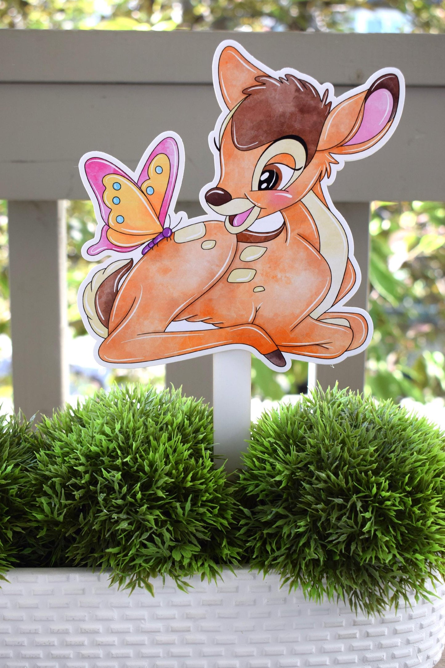 Deer Cake Toppers, Deer Baby Shower Party, Pink Bambi Baby Shower Centerpieces Decorations, Room Decor, Mom Gifts, Celebrations By Cris