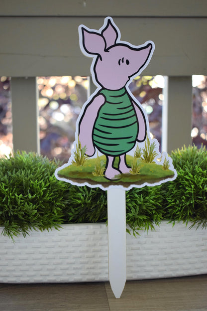 Classic Winnie The Pooh Cake Topper, Neutral Baby Shower, Centerpieces Decorations, Room Nursery Decor, Piglet Tiger Eeyore Baby Shower