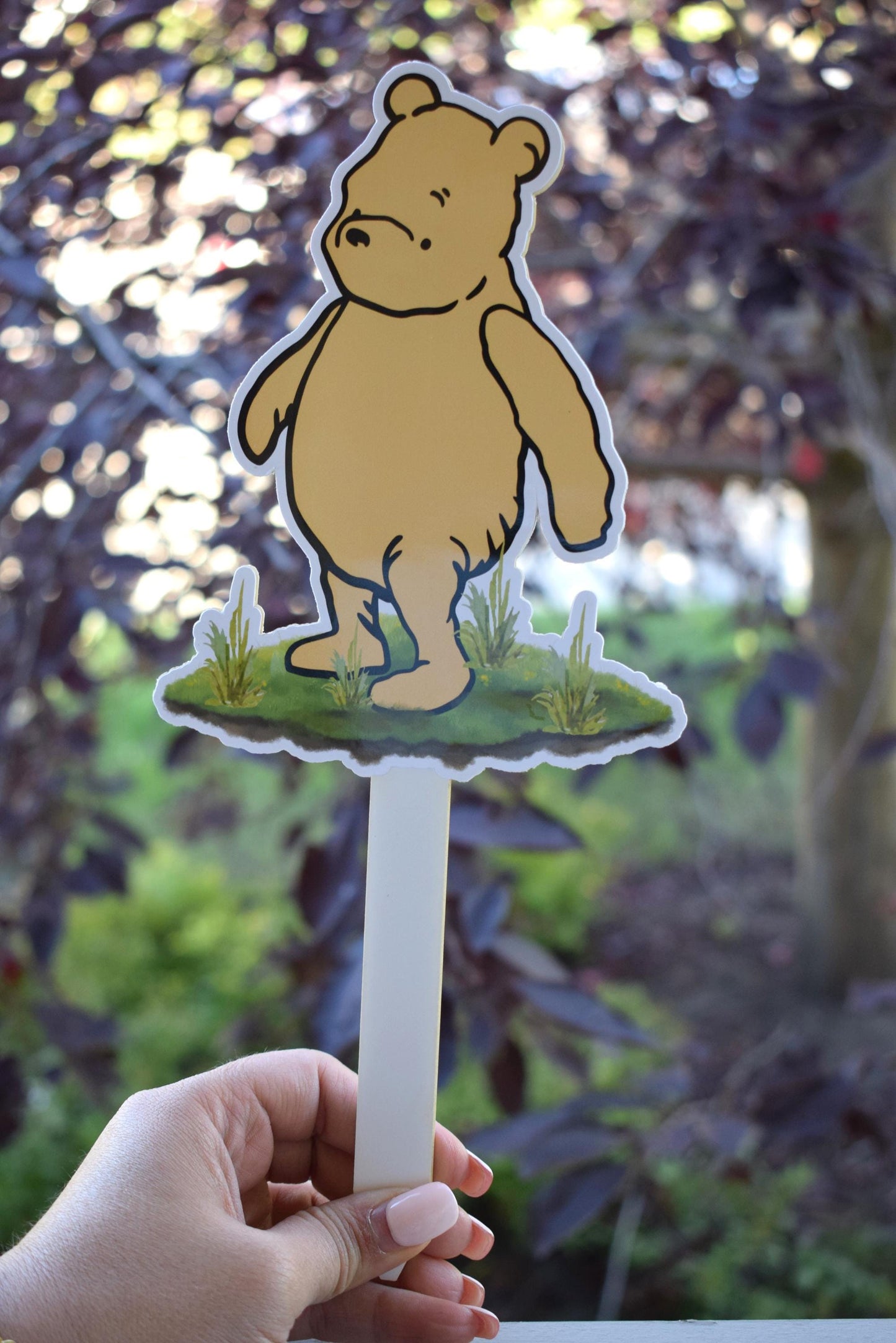 Classic Winnie The Pooh Cake Topper, Neutral Baby Shower, Centerpieces Decorations, Room Nursery Decor, Piglet Tiger Eeyore Baby Shower