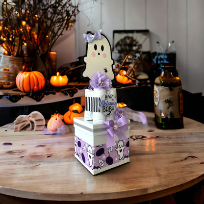 Lavender Girl Ghost Centerpiece Baby Shower, Diaper Cake Baby Shower, Centerpieces Decorations, Boy Room Decor, Baby Shower, New Mom Gift