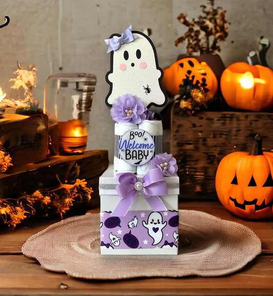 Lavender Girl Ghost Centerpiece Baby Shower, Diaper Cake Baby Shower, Centerpieces Decorations, Boy Room Decor, Baby Shower, New Mom Gift